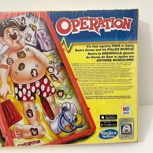 2014 Operation Board Game Hasbro Sealed - Picture 4 of 8